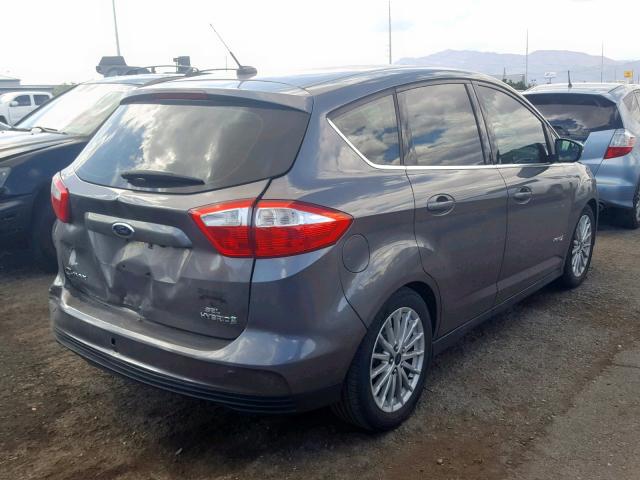 1FADP5BUXDL517570 - 2013 FORD C-MAX SEL GRAY photo 4