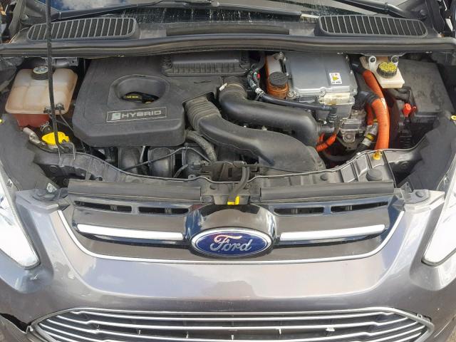 1FADP5BUXDL517570 - 2013 FORD C-MAX SEL GRAY photo 7