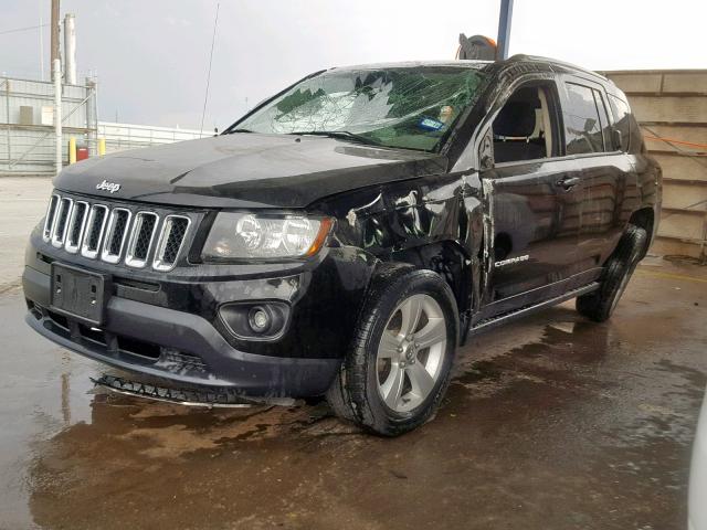 1C4NJCBB6FD263677 - 2015 JEEP COMPASS SP შავი ფოტო 2