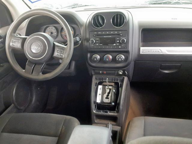 1C4NJCBB6FD263677 - 2015 JEEP COMPASS SP შავი ფოტო 9