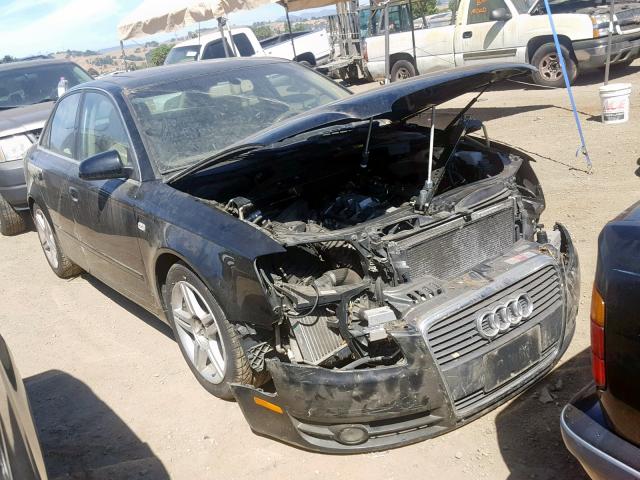 WAUAF68E75A509006 - 2005 AUDI A4 2.0T BLACK photo 1