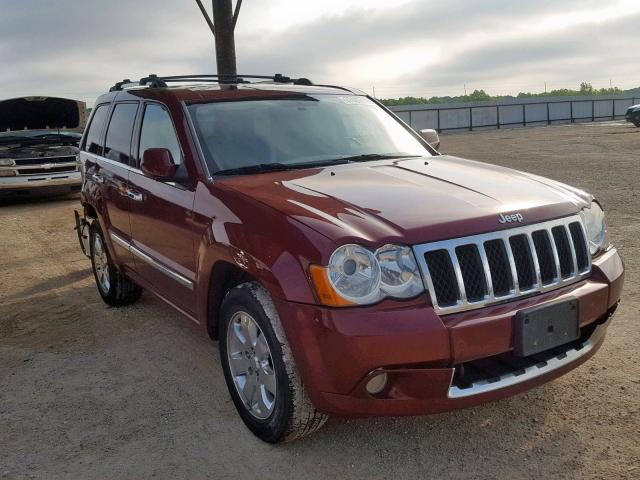 1J8HR68T49C508552 - 2009 JEEP GRAND CHER RED photo 1