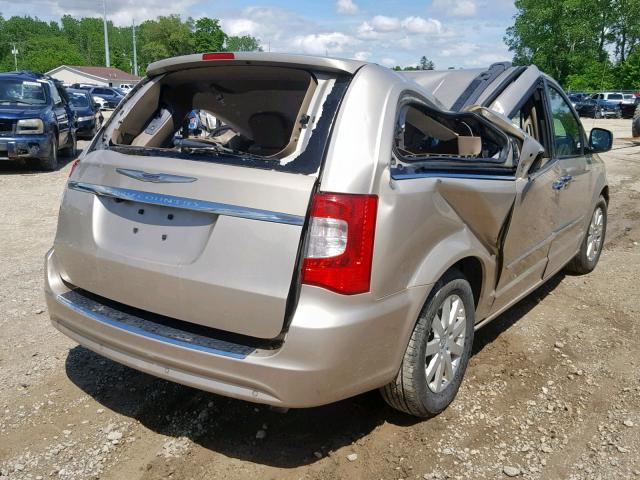 2C4RC1CG2CR362404 - 2012 CHRYSLER TOWN & COU TAN photo 4