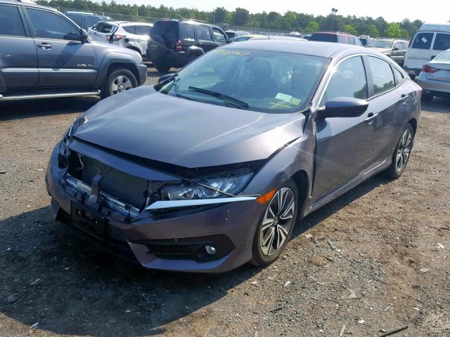 2HGFC1F77HH636399 - 2017 HONDA CIVIC EXL 灰色 照片 2