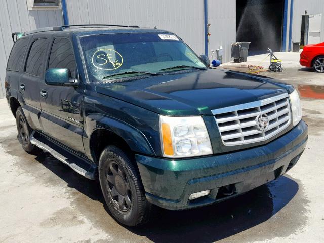 1GYEK63N42R125117 - 2002 CADILLAC ESCALADE L GREEN photo 1