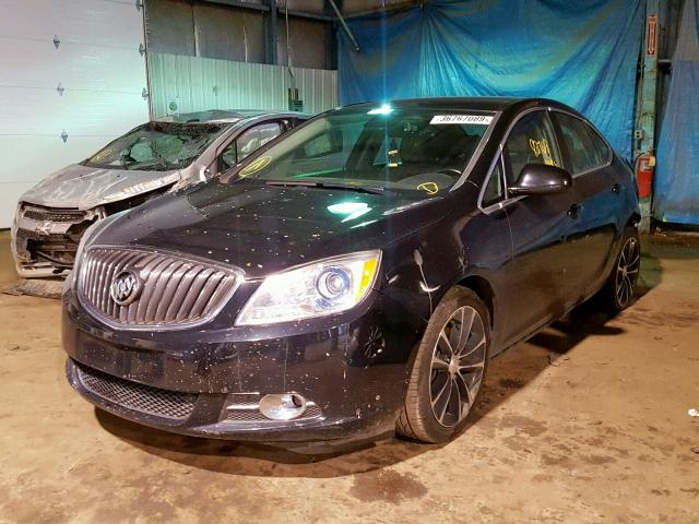 1G4PW5SK8G4149750 - 2016 BUICK VERANO SPO BLUE photo 2