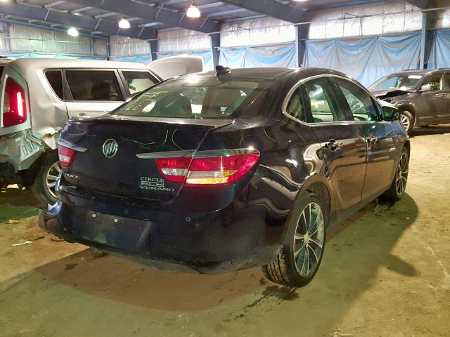 1G4PW5SK8G4149750 - 2016 BUICK VERANO SPO BLUE photo 4