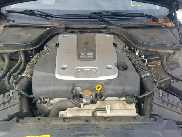 JNKCV64E18M110825 - 2008 INFINITI G37 BASE BLACK photo 7