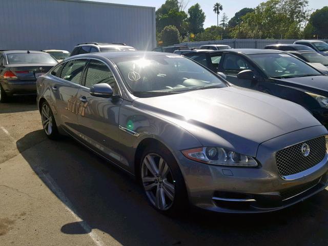 SAJWA2GB1BLV07907 - 2011 JAGUAR XJL GRAY photo 1