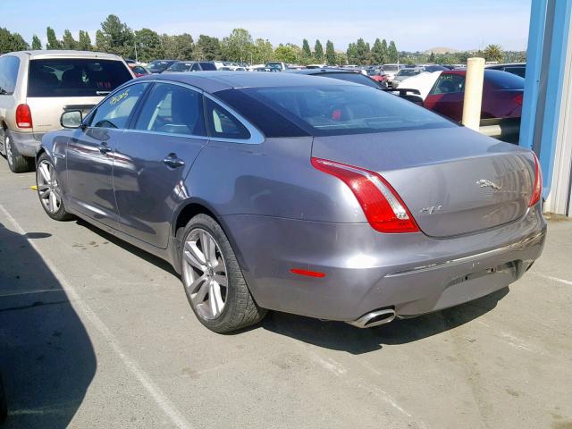 SAJWA2GB1BLV07907 - 2011 JAGUAR XJL GRAY photo 3