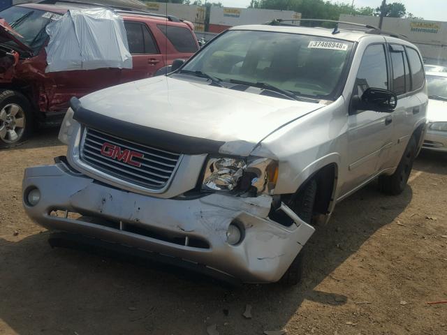 1GKDT13S682147505 - 2008 GMC ENVOY SILVER photo 2