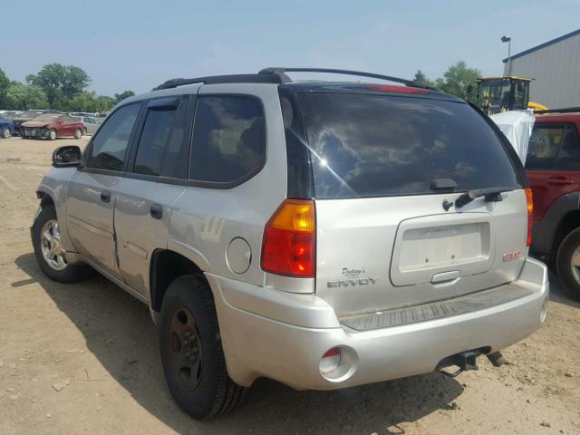 1GKDT13S682147505 - 2008 GMC ENVOY SILVER photo 3