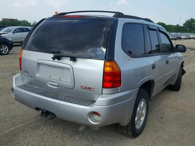 1GKDT13S682147505 - 2008 GMC ENVOY SILVER photo 4