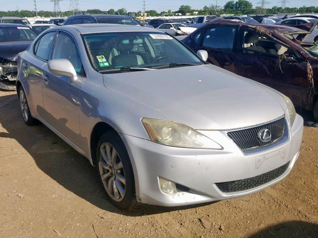 JTHCK262462000364 - 2006 LEXUS IS 250 SILVER photo 1