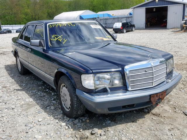 WDBCA35D4GA253834 - 1986 MERCEDES-BENZ 420 SEL BLUE photo 1