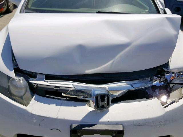JHMFA16887S005907 - 2007 HONDA CIVIC EX WHITE photo 7