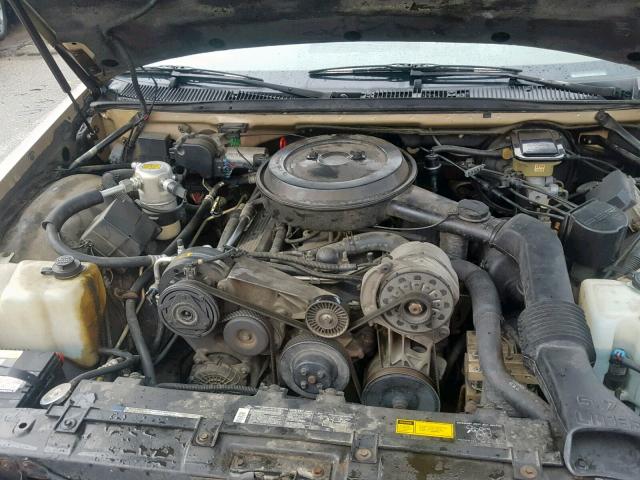 1G6DW5276PR705935 - 1993 CADILLAC FLEETWOOD TAN photo 7