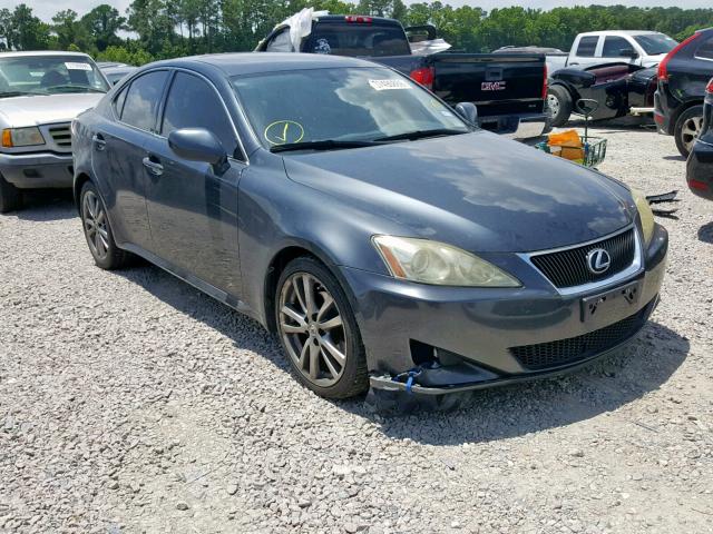 JTHBK262982073051 - 2008 LEXUS IS 250 GRAY photo 1