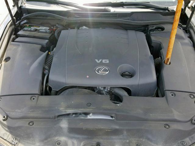 JTHBK262982073051 - 2008 LEXUS IS 250 GRAY photo 7