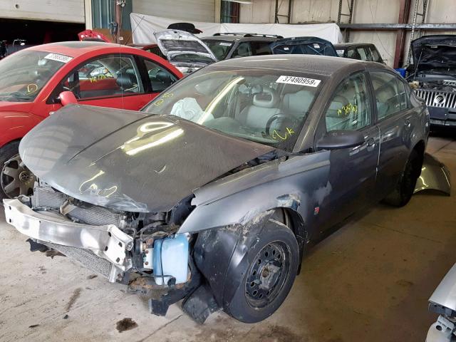1G8AZ55FX7Z101969 - 2007 SATURN ION LEVEL GRAY photo 2