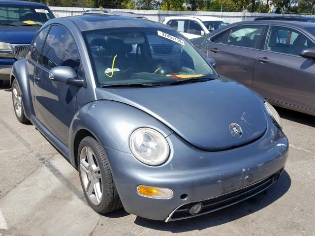 3VWCD21C64M402160 - 2004 VOLKSWAGEN NEW BEETLE ნაცრისფერი ფოტო 1
