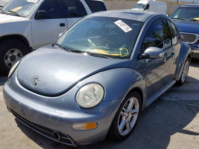 3VWCD21C64M402160 - 2004 VOLKSWAGEN NEW BEETLE ნაცრისფერი ფოტო 2
