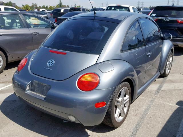 3VWCD21C64M402160 - 2004 VOLKSWAGEN NEW BEETLE ნაცრისფერი ფოტო 4