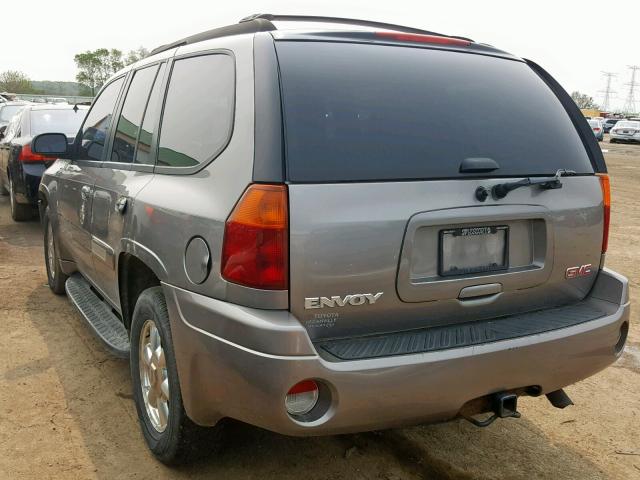 1GKDT13S152308161 - 2005 GMC ENVOY GRAY photo 3