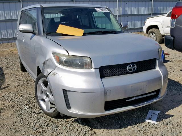 JTLKE50E181054694 - 2008 TOYOTA SCION XB 银色 照片 1