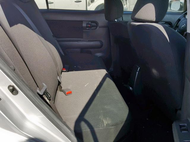 JTLKE50E181054694 - 2008 TOYOTA SCION XB 银色 照片 6