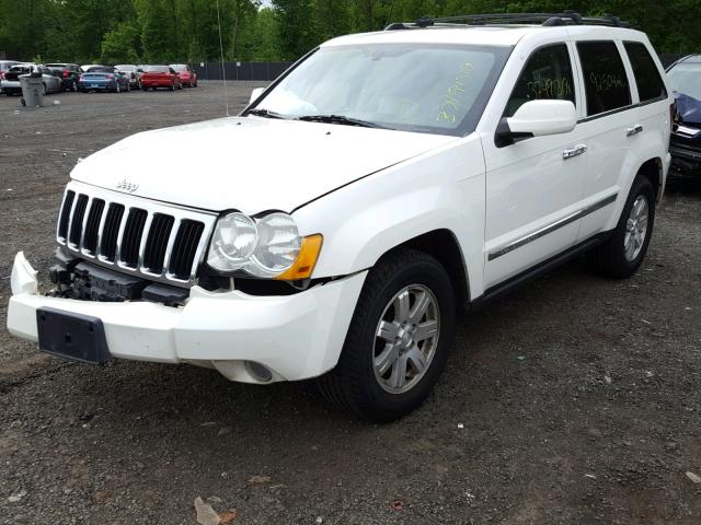 1J4PR5GK1AC128427 - 2010 JEEP GRAND CHER WHITE photo 2