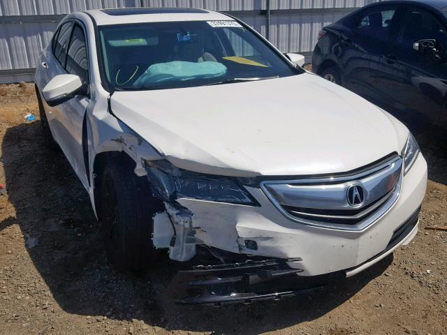 19UUB1F34FA028794 - 2015 ACURA TLX WHITE photo 1