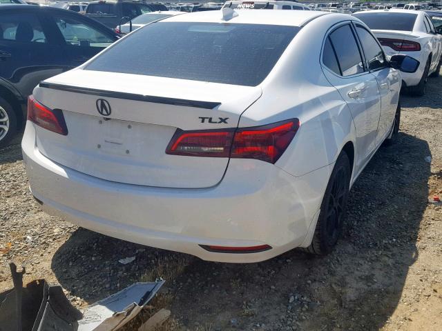 19UUB1F34FA028794 - 2015 ACURA TLX WHITE photo 4