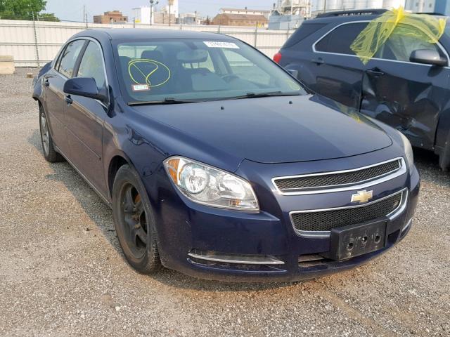 1G1ZH57B39F100567 - 2009 CHEVROLET MALIBU 1LT BLUE photo 1