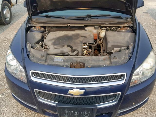 1G1ZH57B39F100567 - 2009 CHEVROLET MALIBU 1LT BLUE photo 7