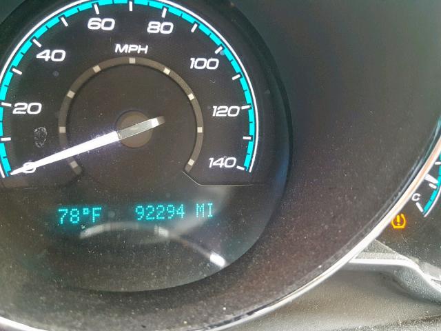 1G1ZH57B39F100567 - 2009 CHEVROLET MALIBU 1LT BLUE photo 8