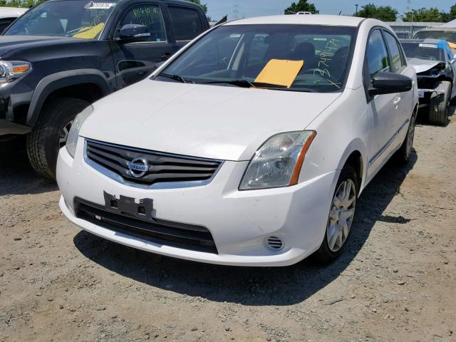 3N1AB6AP8BL730017 - 2011 NISSAN SENTRA 2.0 WHITE photo 2