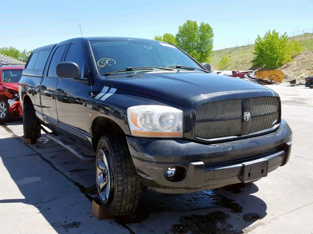 1D7HU18266J211232 - 2006 DODGE RAM 1500 S BLACK photo 1