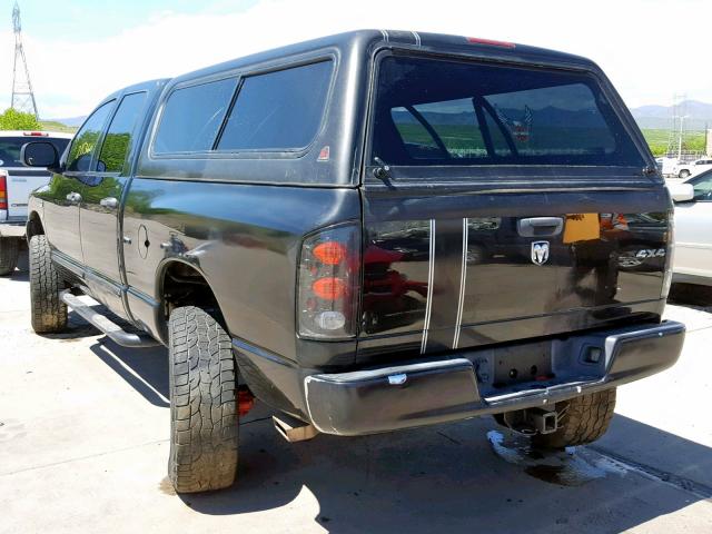 1D7HU18266J211232 - 2006 DODGE RAM 1500 S BLACK photo 3