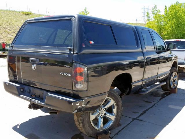 1D7HU18266J211232 - 2006 DODGE RAM 1500 S BLACK photo 4