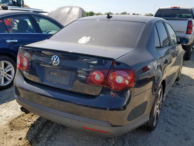 3VWFJ71K28M099748 - 2008 VOLKSWAGEN GLI AUTOBA BLACK photo 4