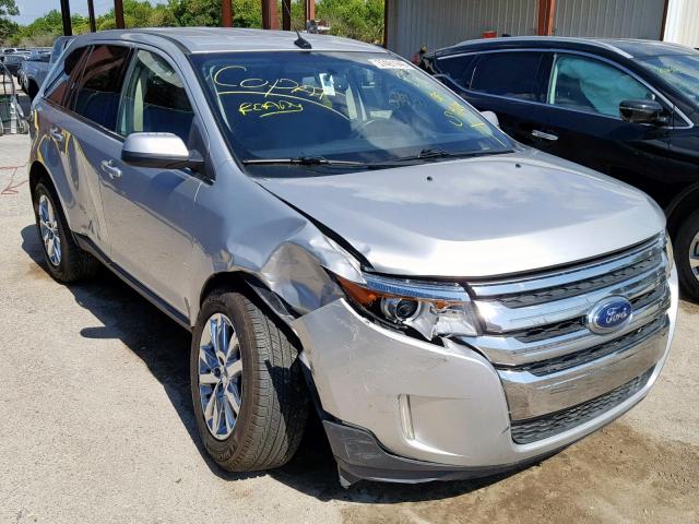 2FMDK3KC8DBC49585 - 2013 FORD EDGE LIMIT SILVER photo 1