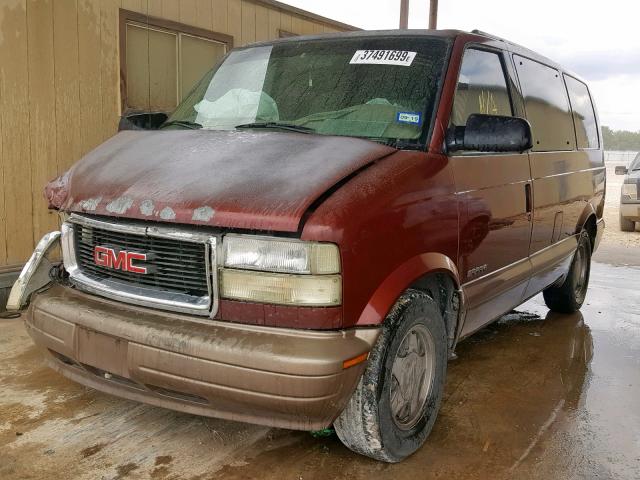 1GKDM19W4WB513515 - 1998 GMC SAFARI XT BROWN photo 2