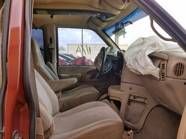 1GKDM19W4WB513515 - 1998 GMC SAFARI XT BROWN photo 5