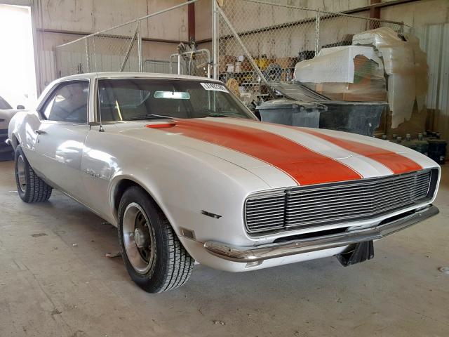 124378N400045 - 1968 CHEVROLET CAMARO RS WHITE photo 1