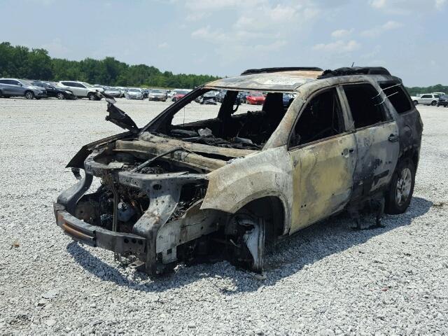 1GKER13D19J171531 - 2009 GMC ACADIA SLE BURN photo 2