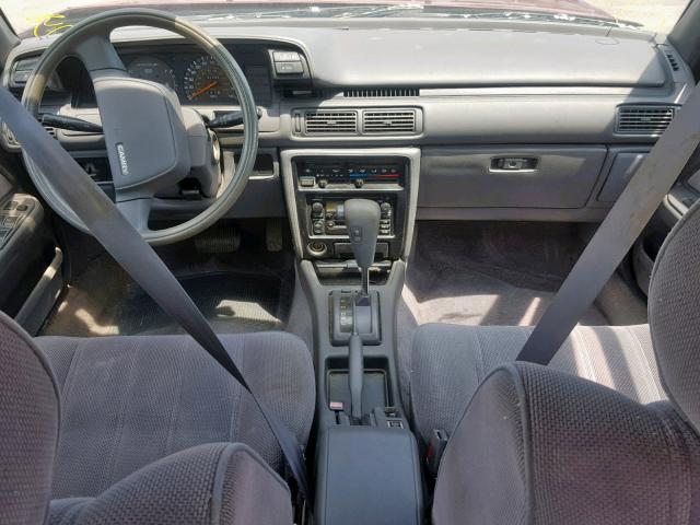 4T1SV21E4MU432116 - 1991 TOYOTA CAMRY DLX 勃艮第红 照片 9