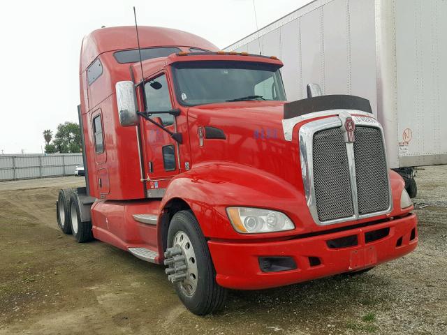 1XKAD49X9CJ296493 - 2012 KENWORTH CONSTRUCTI RED photo 1