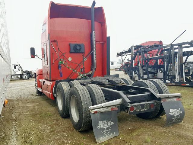 1XKAD49X9CJ296493 - 2012 KENWORTH CONSTRUCTI RED photo 3