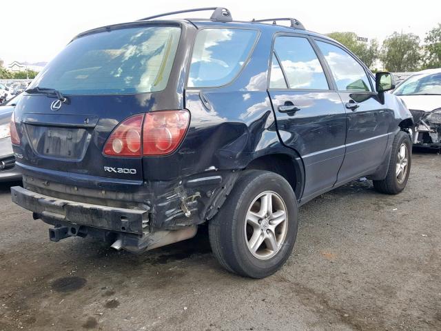 JT6HF10U6X0025139 - 1999 LEXUS RX 300 BLACK photo 4